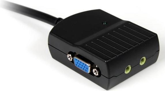 Produktbild StarTech 2 Port VGA Video Splitter mit Audio - VGA Verteiler mit Stromversorgung über USB
