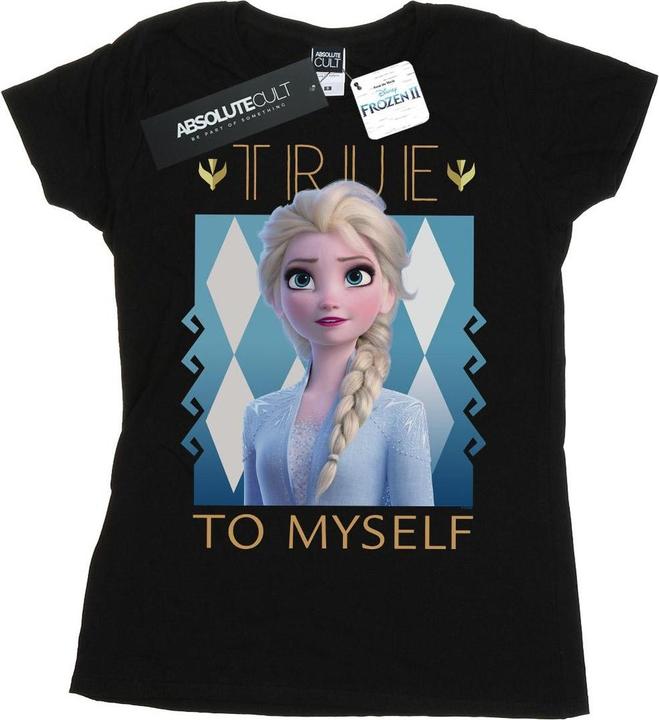 Image du produit Disney - T-shirt FROZEN ELSA TRUE TO MYSELF - Femme (L)