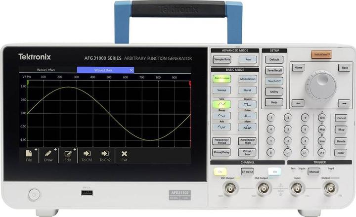 Actual product image Tektronix AFG31022 Mains-powered function generator 0.000001 Hz - 25 MHz 2-channel