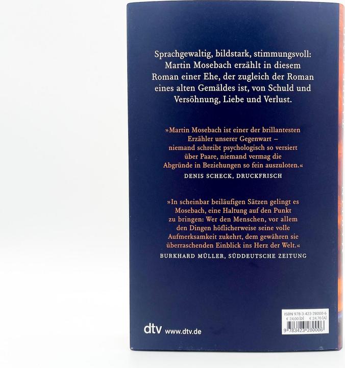 Immagine prodotto Taube und Wildente (Tedesco, Martin, Mosebach, 2022)