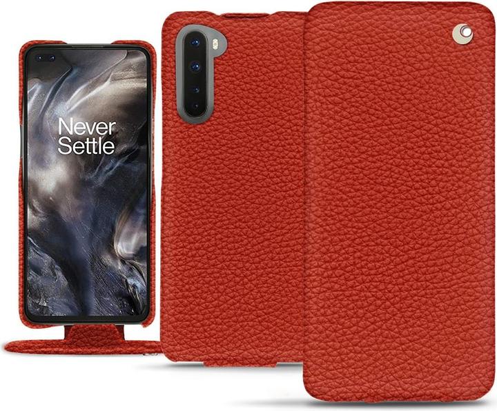 Actual product image Noreve Leather cover vertical (OnePlus North)
