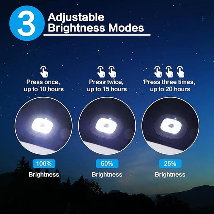 Produktbild Out of the blue Beanie-Mütze mit LED Licht Universalgrösse Grau