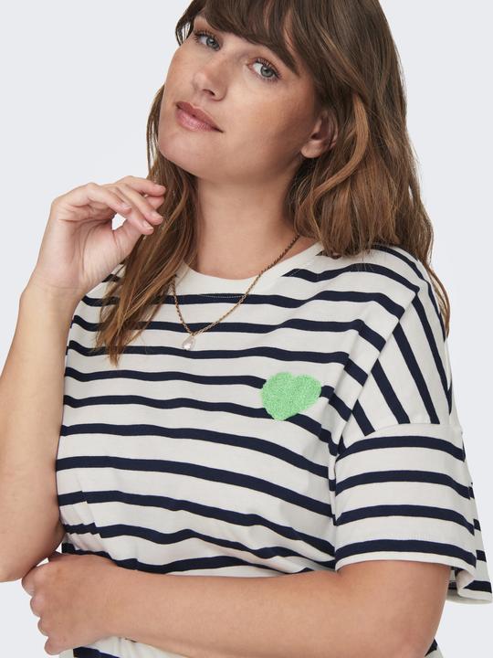 Immagine prodotto Only T-shirt regular fit con scollo rotondo e curve (S)