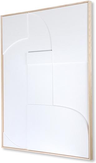 Actual product image HK Living Framed Relief Art Panel (63 x 82 cm)