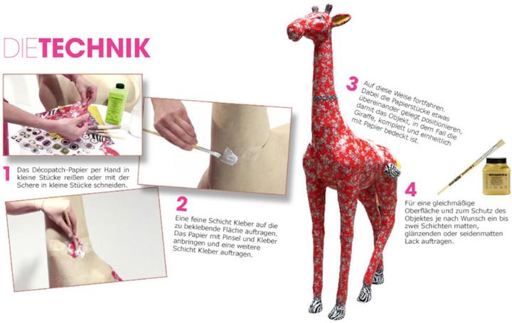 Produktbild Décopatch Giraffe