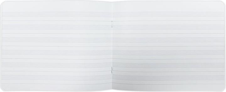 Produktbild Clairefontaine Notenheft (17 x 22 cm, Liniert, Harter Einband)