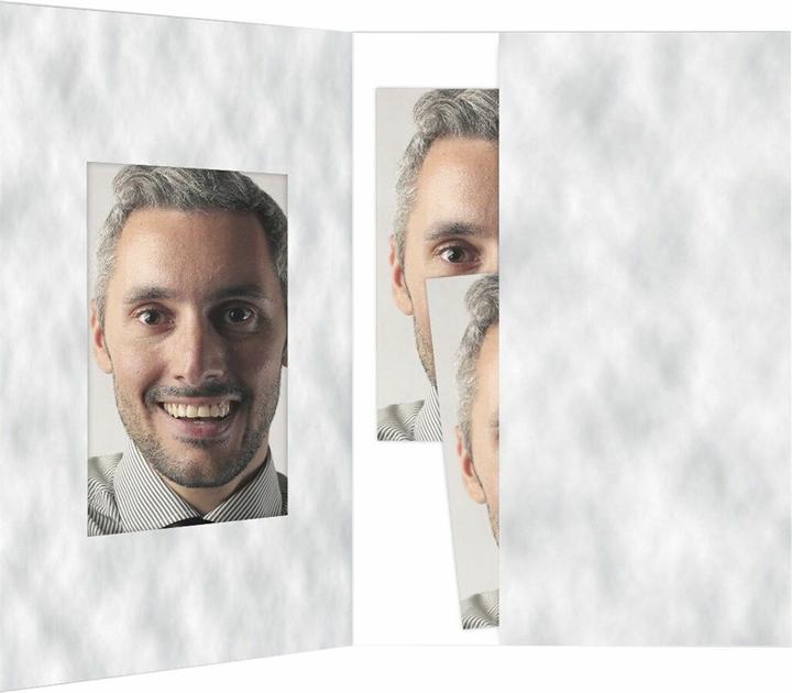 Actual product image Daiber 1x100 passport photo folders 45x65 mm (4.5 x 6.5 cm)