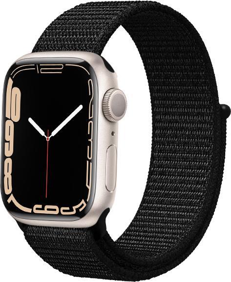 Productafbeelding Crong Reflecterende band - Sporthorloge 42 (Reflecterende draad en slijtvaste nylonvezel, Apple Watch)