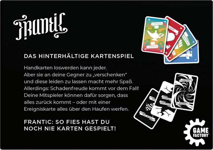 Produktbild Game Factory Frantic (DE Version) (Deutsch)