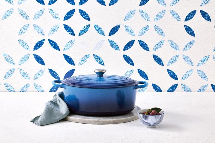 Image du produit Le Creuset Azure (31 cm, Cocotte + faitout, Émail)