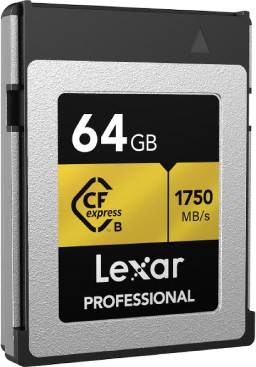 Actual product image Lexar Professional CFexpress R:1750MB/s W:1000MB/s (64 GB, CFexpress type B)