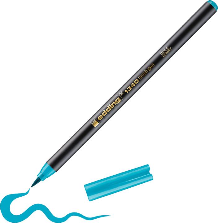 Produktbild Edding Brushpen 1340 (Türkis, 1 x)