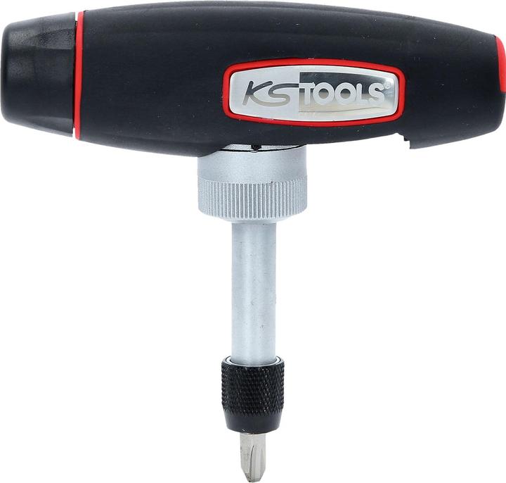 Image du produit KS Tools Tournevis à cliquet à embout 1/4 T-grip. 7 pcs.