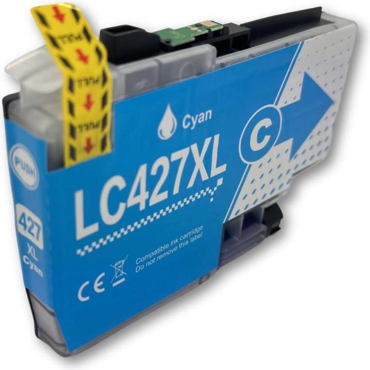 Immagine prodotto Hermex Cartuccia d'inchiostro alternativa alla Brother LC-427C XL (C)