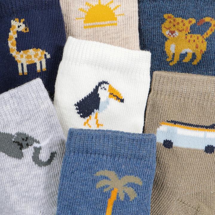 Produktbild La Redoute Collections 7 Paar Socken mit Motiv (7er Pack, 18)