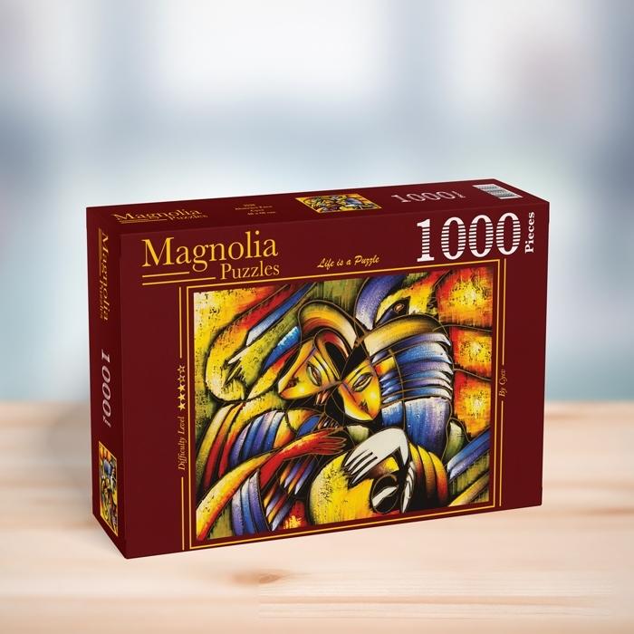 Immagine prodotto Magnolia Puzzle 1000 pezzi Viso astratto (1000 pezzi)