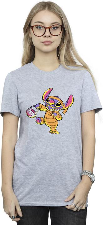 Actual product image Lilo & Stitch Womens/Ladies Trick Or Treat T-Shirt (XL)