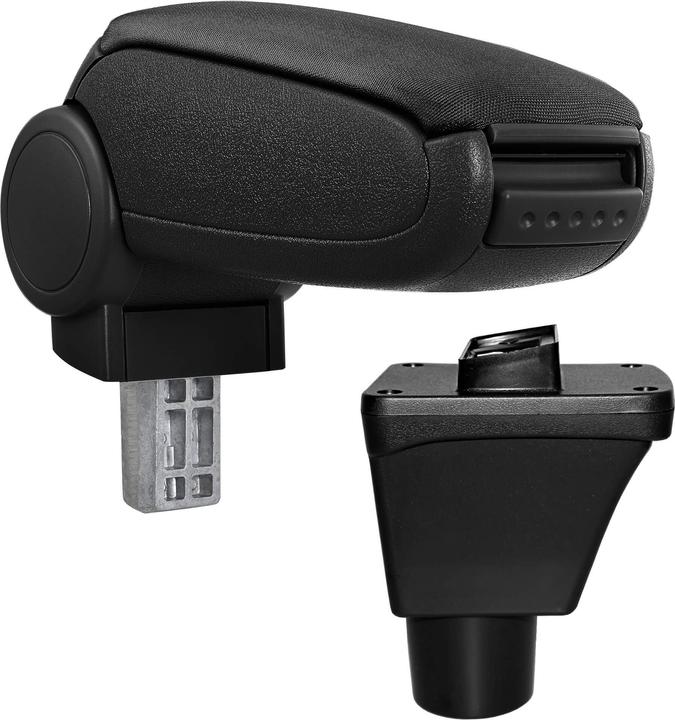 Actual product image Pro-Tec Centre armrest Ford Fiesta 8 MK8 with storage compartment textile black
