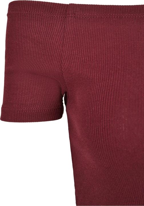 Produktbild Urban Classics Ladies Off Shoulder Rib Tee (S)