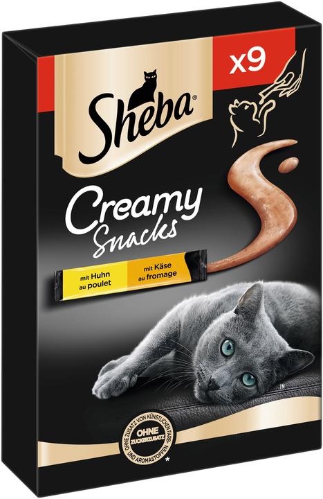 Sheba Creamy Snacks M.Chicken&K (9 pcs., 108 g)