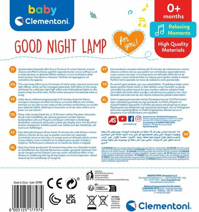 Immagine prodotto Clementoni Bambino - Luce notturna Firefly