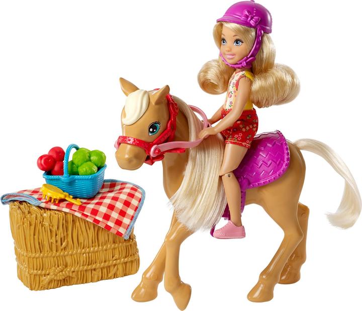 Immagine prodotto Barbie BRB Divertimento nella fattoria Chelsea+Pony
