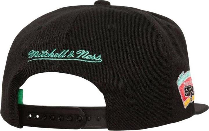 Immagine prodotto Mitchell & Ness NBA San Antonio Spurs Triple Play Snapback-Kappe