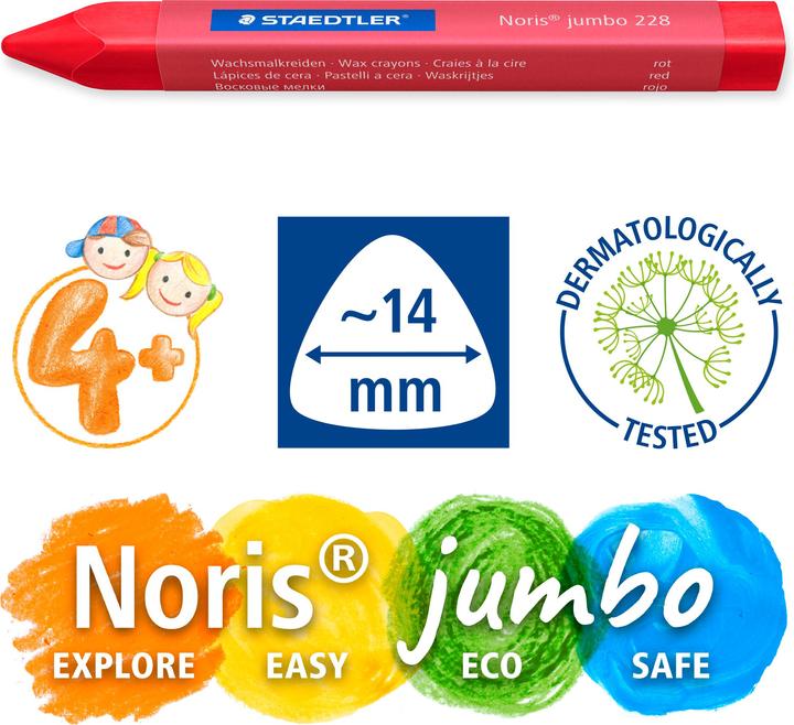 Actual product image Staedtler Wax crayon (Multicoloured, 12 x)