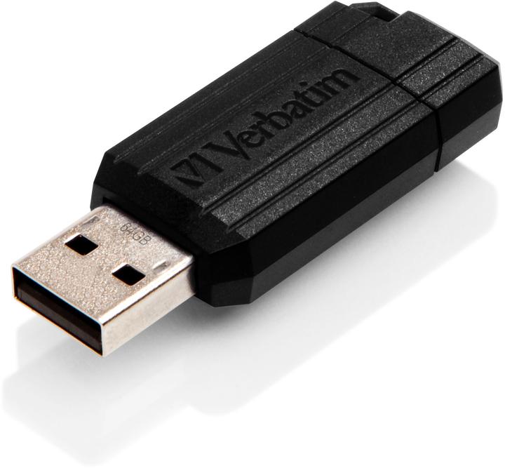 Produktbild Verbatim PinStripe (64 GB, USB-A, USB 2.0)