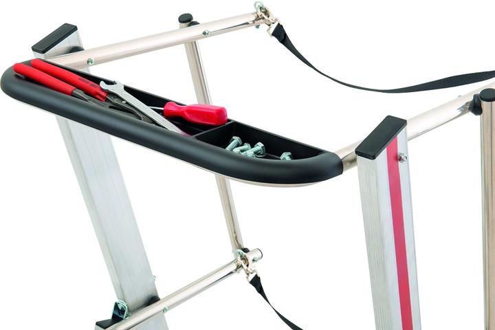 Actual product image Hymer-Leitern Plattformleiter ProTect C 4 Stufen (Platform ladder, 211 cm)