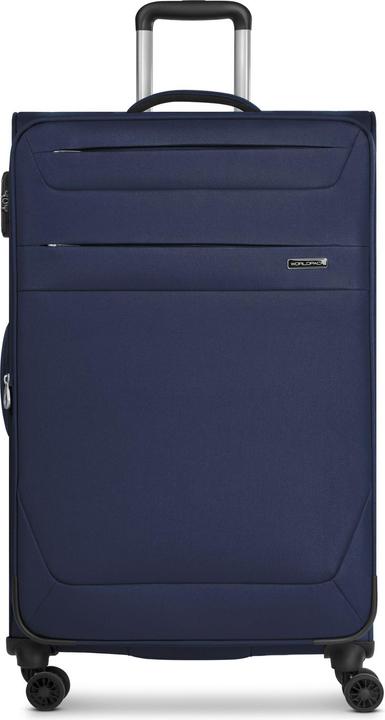 Worldpack Chicago 4 Rollen Trolley L 78 cm mit Dehnfalte (95 l, XL (ab 115l))