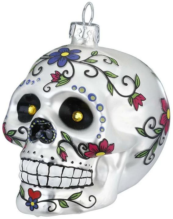 Produktbild Inge’s Glas Christmas Decor Totenkopf (2 -teilig)