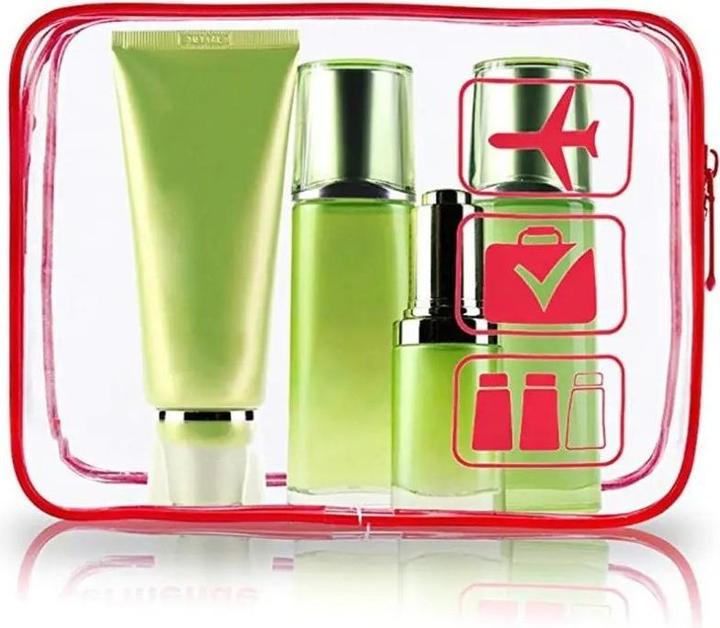 Actual product image Swissdetector Trousse de voyage élégante et transparente (Manicure set)