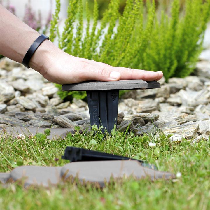 Produktbild Deuba Edge Garden Pallisade Flache Würfel 3,8m Terrakota (380 cm)