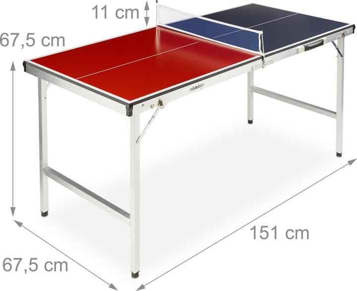 Actual product image Relaxdays Table tennis table