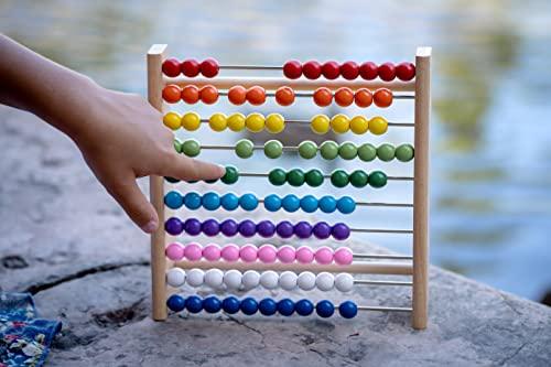 Immagine prodotto Activity Board Telaio ditmetico in faggio per alunni della scuola primaria / 100 tavole ditmetiche in legno /