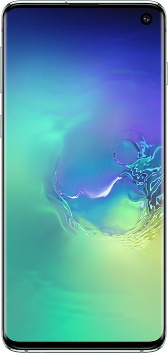 Produktbild Samsung Galaxy S10 (128 GB, Prism Green, 6.10", Hybrid Dual SIM, 16 Mpx, 4G)