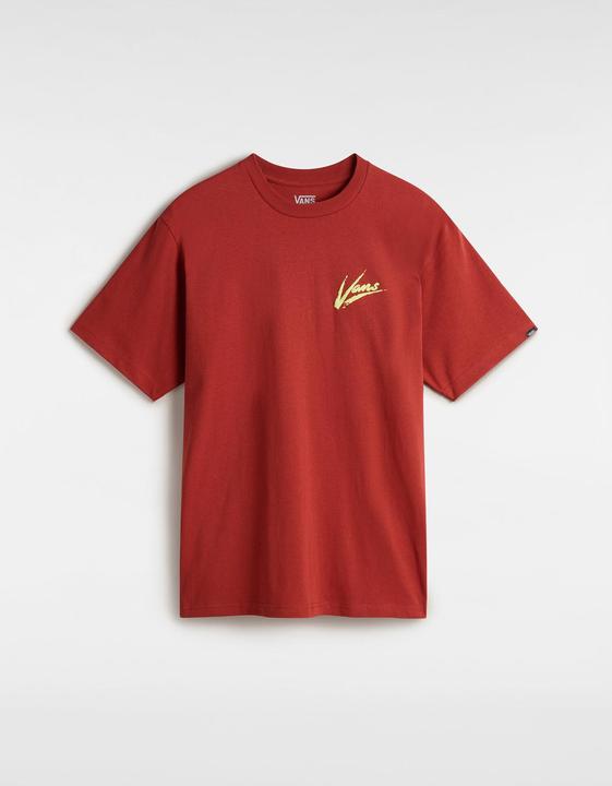 Vans Brush Script LOOSE SS Red Ochre