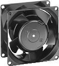 Actual product image Papst Sleeve bearing axial fan 50cu.m/h 230Vac (80 mm, 1 x)