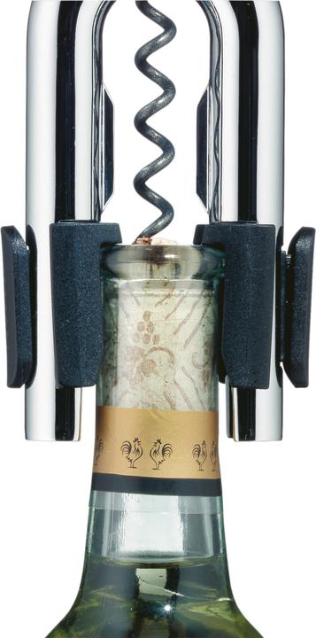 Produktbild WMF Korkenzieher Flaschenöffner Weinöffner mit Spiralschraube 16cm Edelstahl (Korkenzieher)
