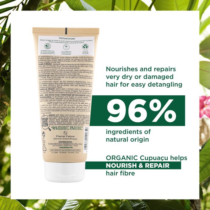 Produktbild Klorane Reparierendes Pflegebalsam mit BIO-Cupuaçu (200 ml)