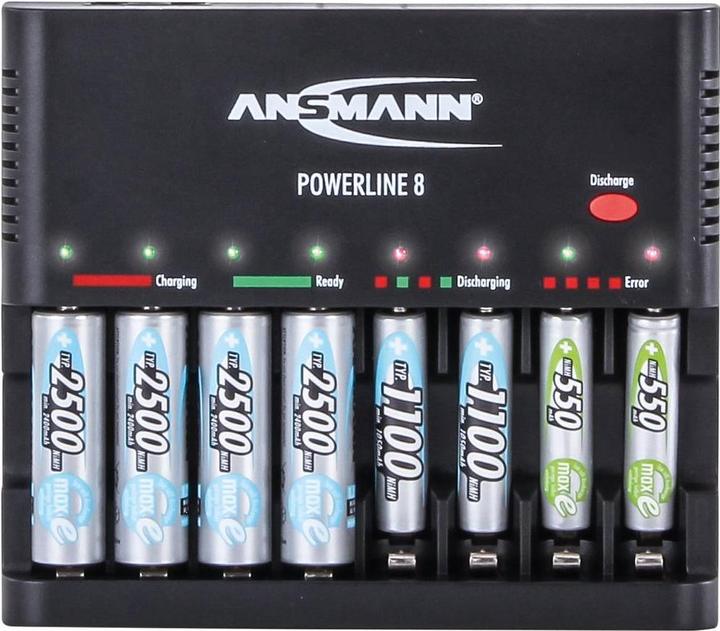 Produktbild Ansmann Powerline 8 (1 Stk., AAA, AA, Ladegerät ohne Akku)