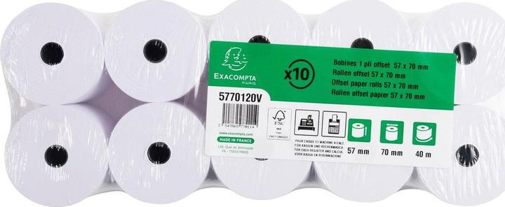 Produktbild Exacompta Kassenrolle