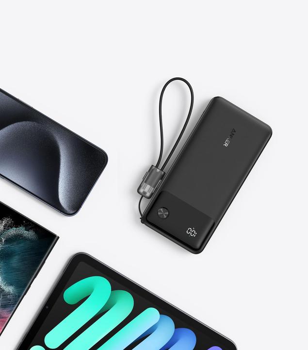 Produktbild Anker PowerBank 10000mAh 22.5W black (10000 mAh, 22.50 W, 22.50 Wh)