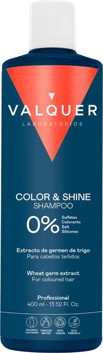 Produktbild Valquer Color and Shine Enhancing Shampoo 400ml (400 ml, Flüssiges Shampoo)