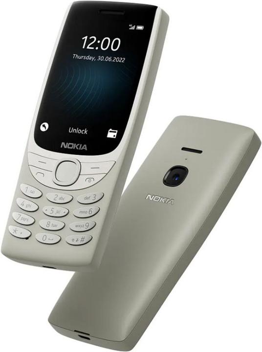 Actual product image Nokia 8210 4G Dual SIM TA-1489 EELTLV SAND (2.80", 0.30 Mpx, 4G)