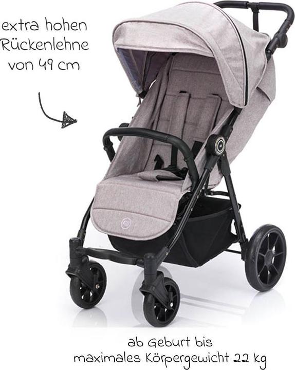 Actual product image Fillikid Buggies & pushchairs Buggy & pushchair Fill Allrounder up to 22 kg load capacity