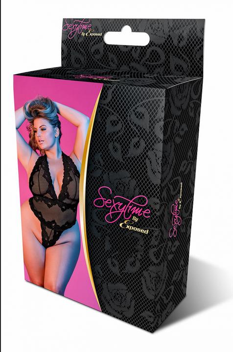 Produktbild Magic Silk Deep Plunge Halter Teddy (XXL)