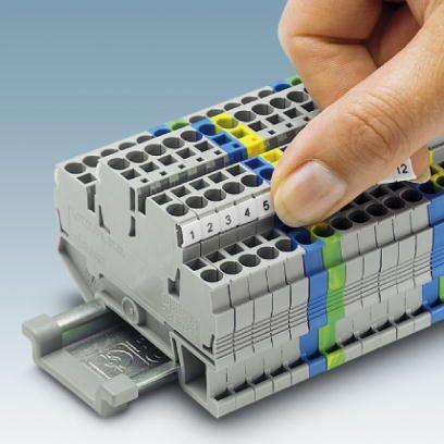 Produktbild Phoenix Contact Phoenix UCT-TMF 10 Terminal block markers 10Stück(e)