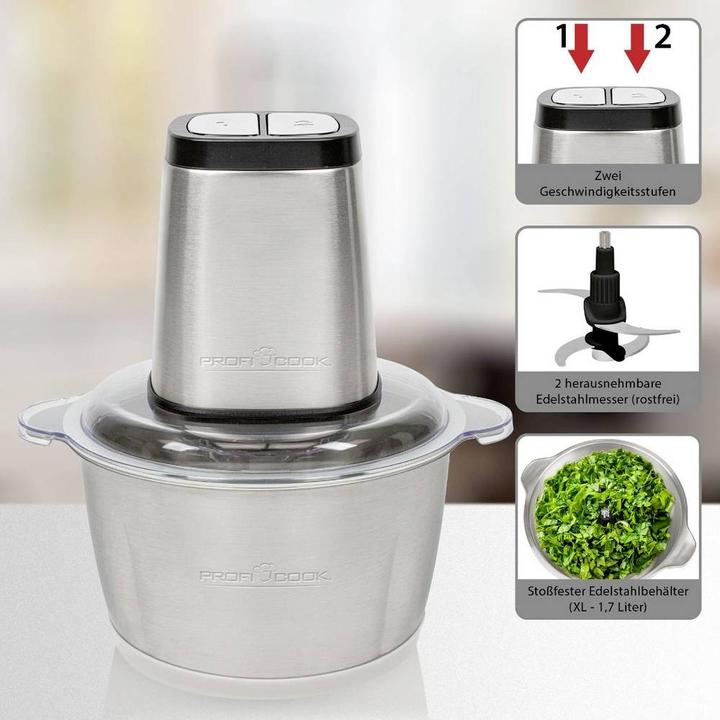 Produktbild Proficook Multizerkleinerer (1700 ml, 500 W)